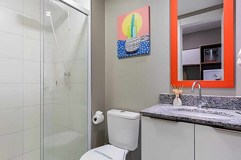 Studio com Varanda no Belenzinho · Piscina