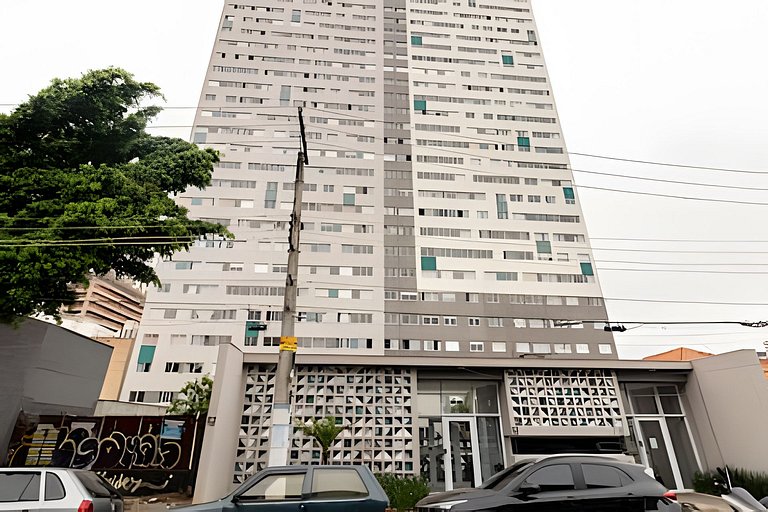 Studio com Varanda no Belenzinho · Piscina