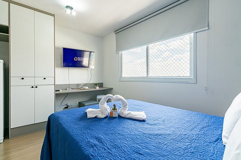 Contente Studio no Brás com Piscina/Metrô Brás