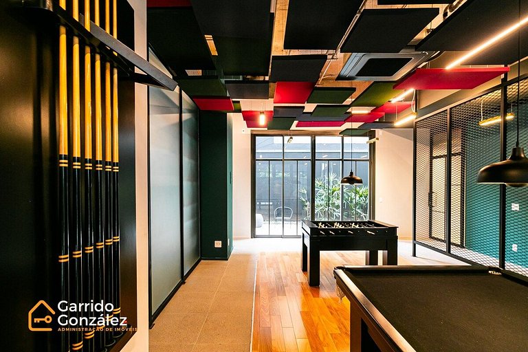 Studio com Piscina no Centro de SP – República