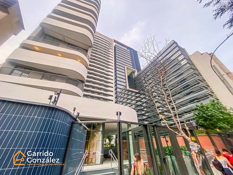 Studio com Piscina no Centro de SP – República