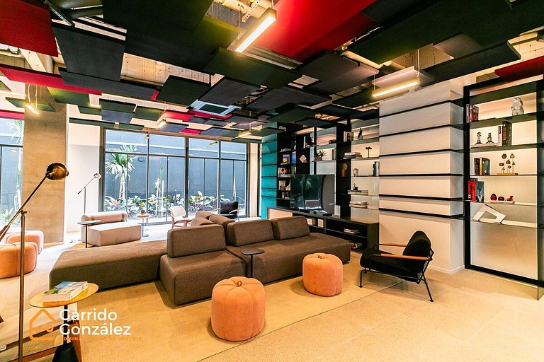 Studio com Piscina no Centro de SP – República