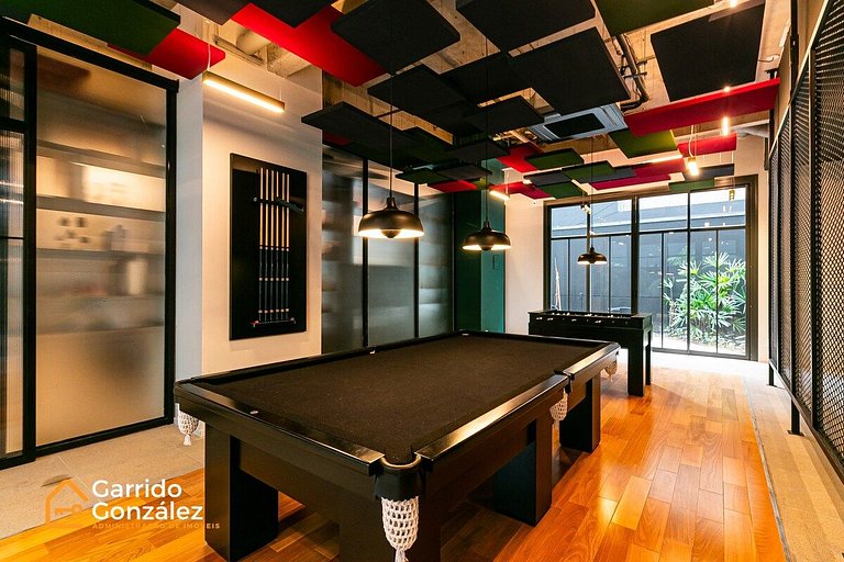 Studio com Piscina no Centro de SP – República