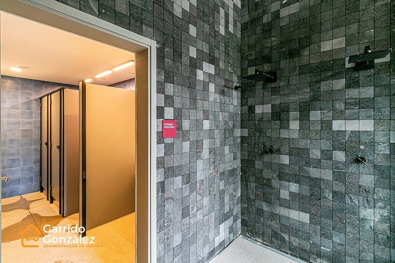 Studio com Piscina no Centro de SP – República