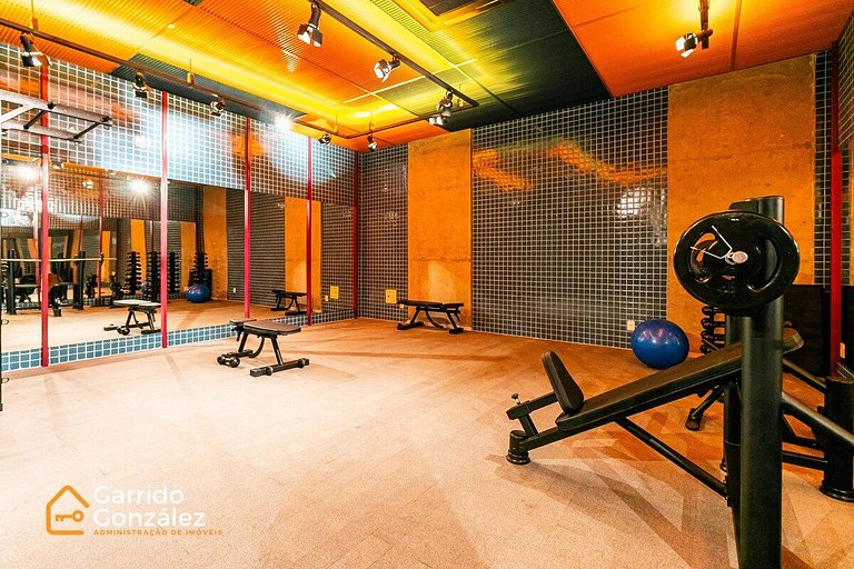 Studio com Piscina no Centro de SP – República