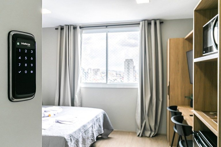 Studio New York no Brás com Piscina/Metrô Brás