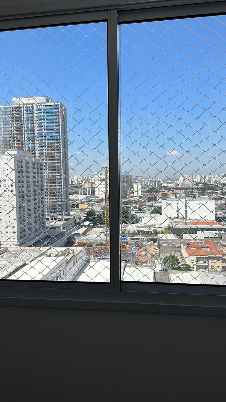 Studio Moderno no Brás com Piscina | 2 min Metrô
