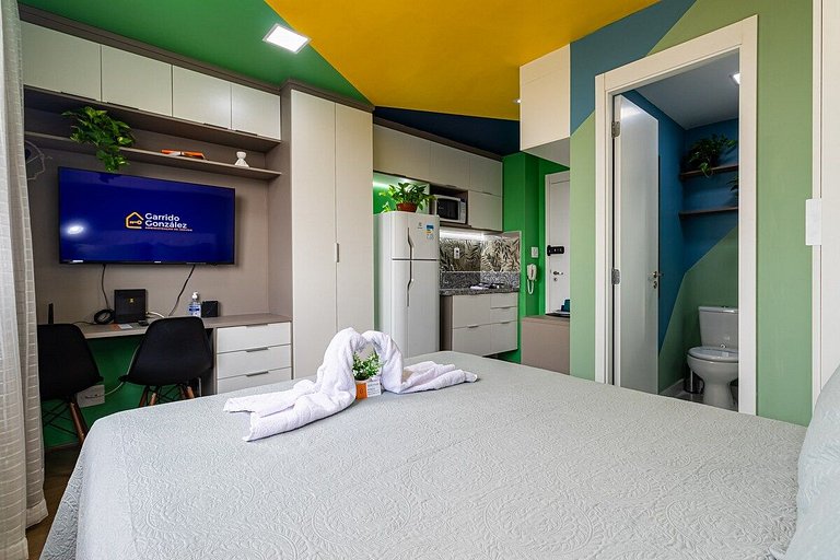 Brasil Studio no Brás com Piscina/Metrô Brás