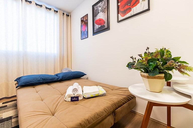 Extenso Apartamento no Brás com Piscina/Metrô
