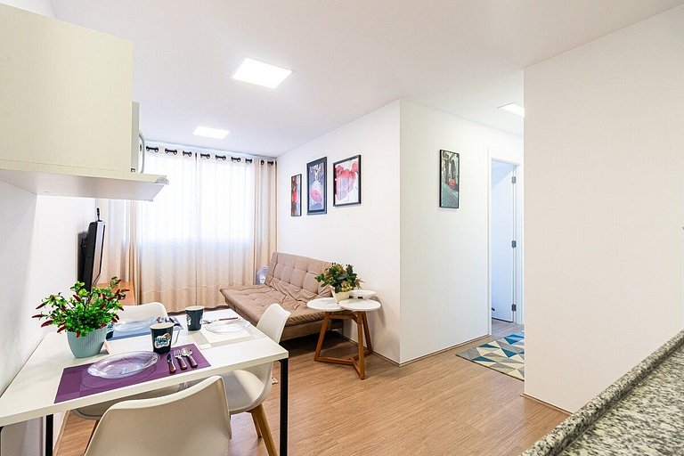 Extenso Apartamento no Brás com Piscina/Metrô