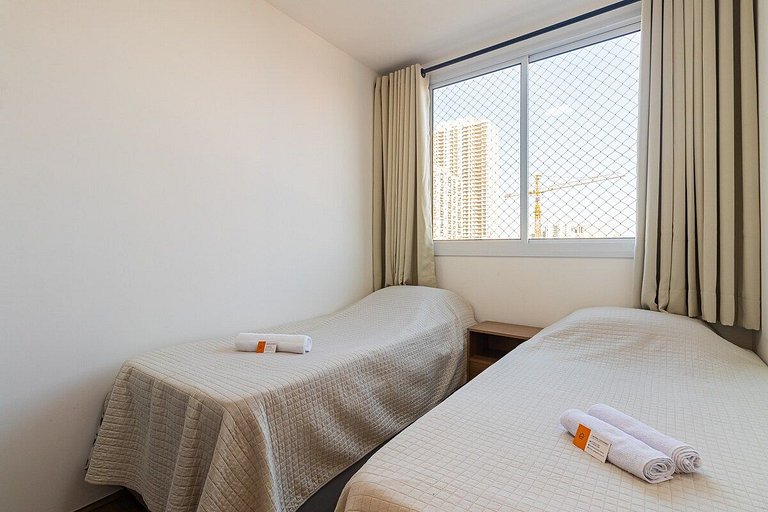 Extenso Apartamento no Brás com Piscina/Metrô