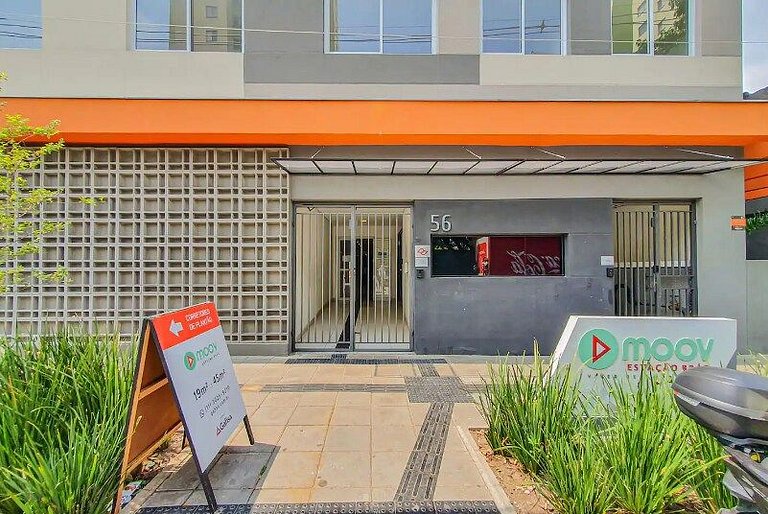 Atraente Studio no Brás com Piscina/Metrô Brás