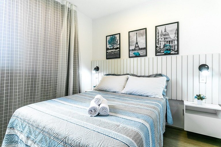 Sossegado Studio no Brás com Piscina/Metrô Brás