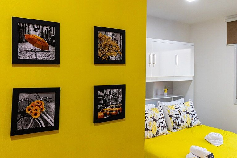 Sereno Studio no Brás com Piscina/Metrô Brás