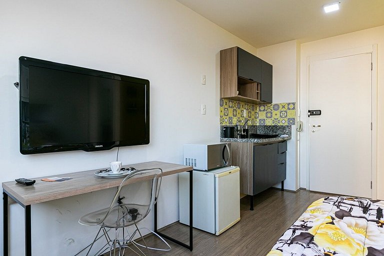 Sereno Studio no Brás com Piscina/Metrô Brás