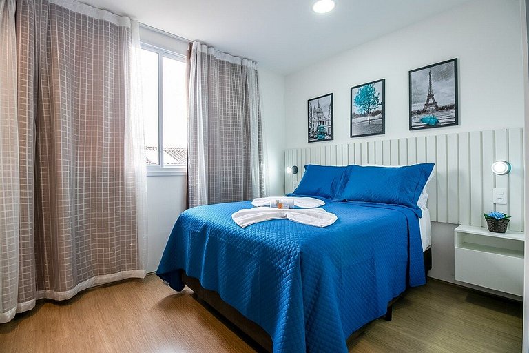 Santorini Studio no Brás com Piscina/Metrô Brás