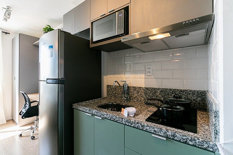 Funcional Studio no Brás com Piscina/Metrô Brás