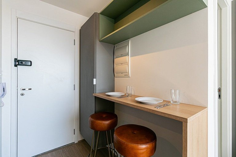 Funcional Studio no Brás com Piscina/Metrô Brás