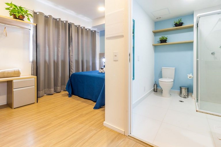 Studio Smart no Metrô Belém | Ar Condicionado