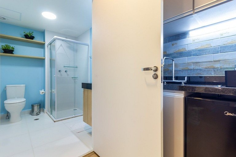 Flat com Ar no Metrô Belém — Ao Lado Hospital Cema