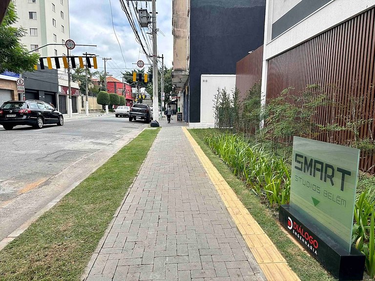 Studio Smart no Metrô Belém | Ar Condicionado