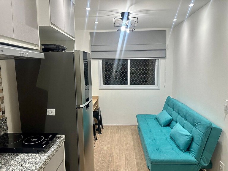 Abundante Apartamento no Brás c/Piscina/Metrô Brás
