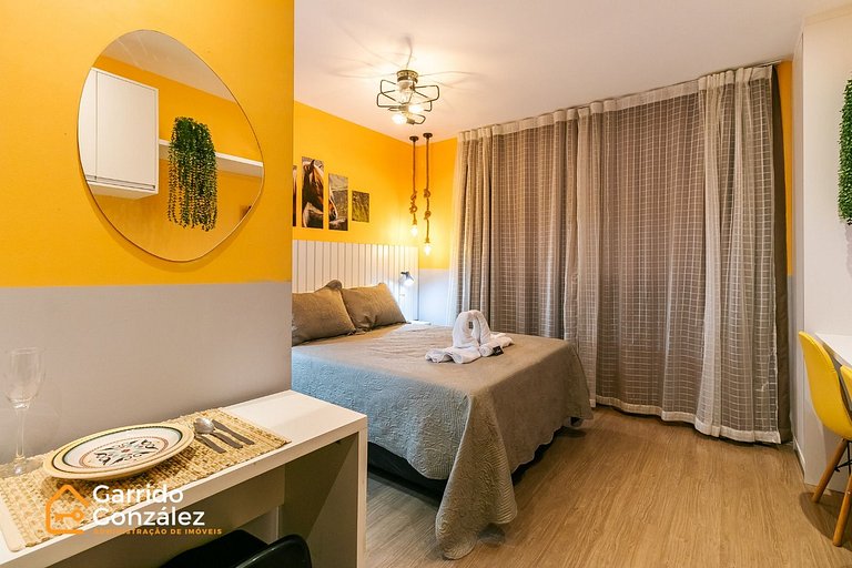 Amanhacer Studio no Brás com Piscina/Metrô Bras