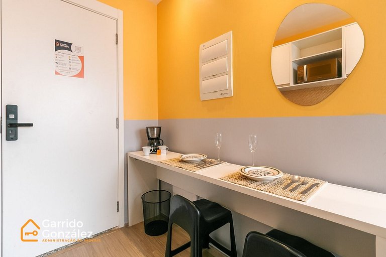 Amanhacer Studio no Brás com Piscina/Metrô Bras