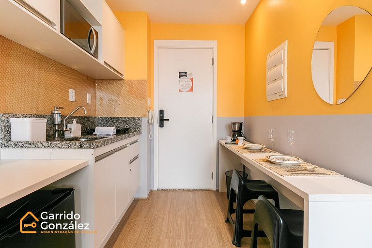 Amanhacer Studio no Brás com Piscina/Metrô Bras