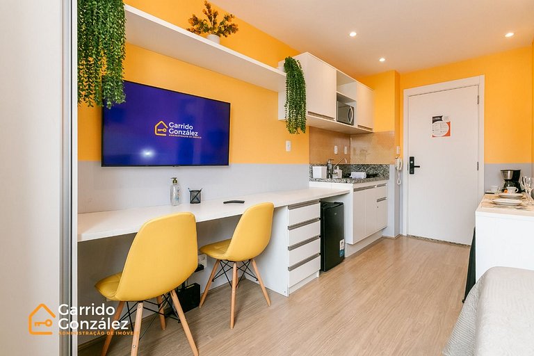 Amanhacer Studio no Brás com Piscina/Metrô Bras