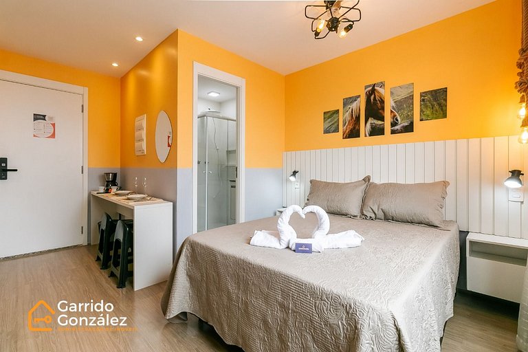 Amanhacer Studio no Brás com Piscina/Metrô Bras