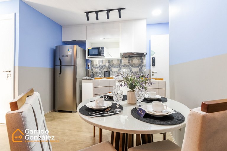Família 3 Apartamento no Brás c/Piscina/Metrô Brás