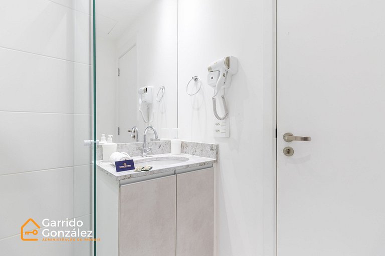 Diamante Studio no Brás com Piscina - Metrô Brás
