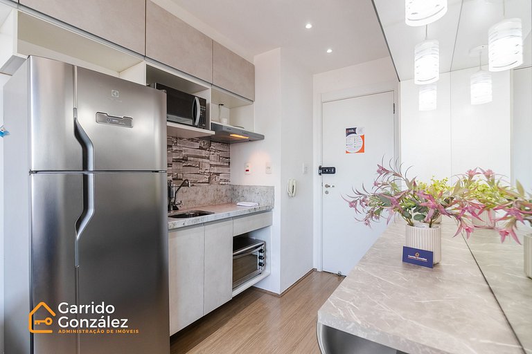 Diamante Studio no Brás com Piscina - Metrô Brás