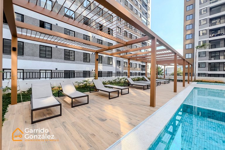 Apto I com Piscina e Lazer – Butantã / USP