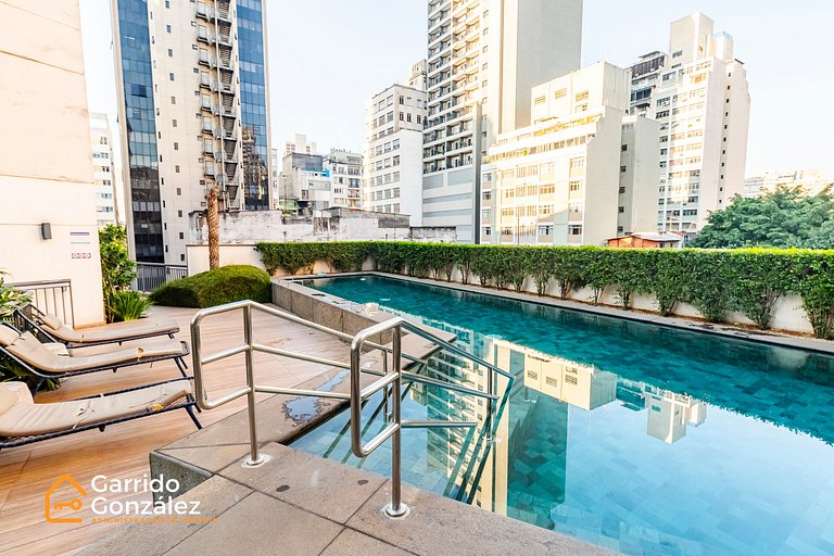 Studio II Setin Downtown Bela vista - C/Piscina