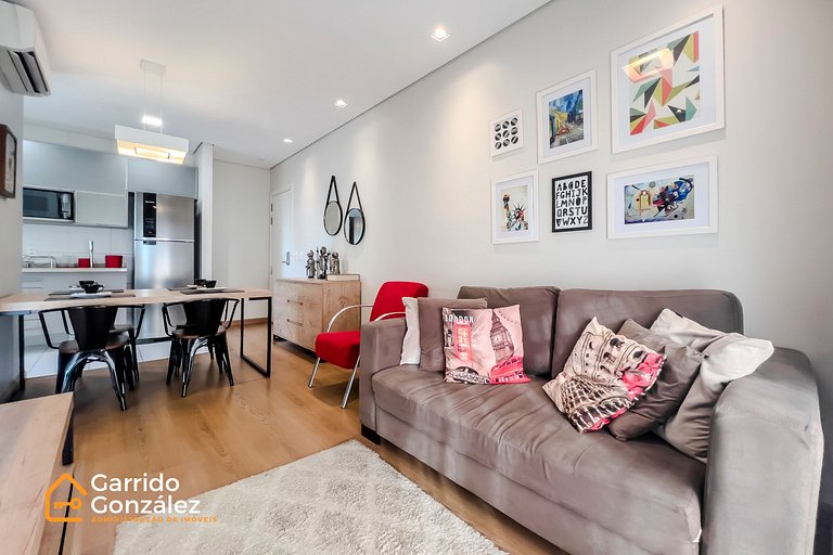 Studio III c/ Garagem e Lazer – Bela Vista / Metrô