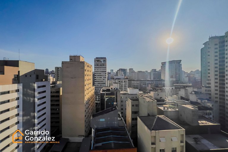 Studio III c/ Garagem e Lazer – Bela Vista / Metrô