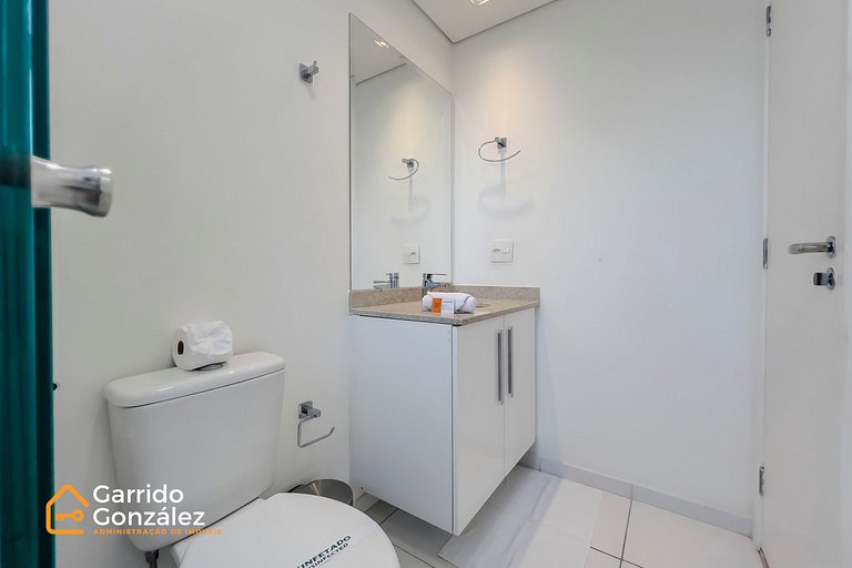 Studio III c/ Garagem e Lazer – Bela Vista / Metrô