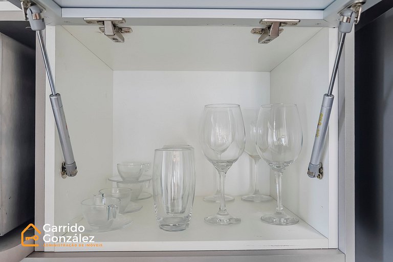 Studio III c/ Garagem e Lazer – Bela Vista / Metrô