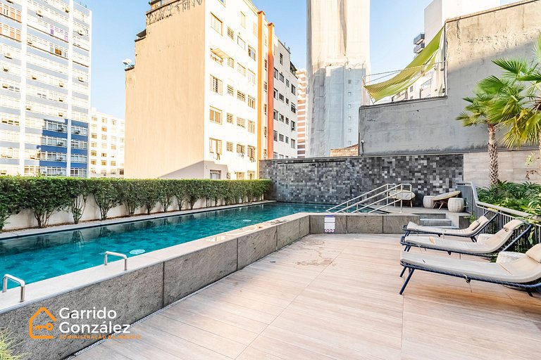 Loft Moderno na Bela Vista – 5min Metrô Liberdade