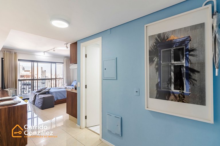 Studio IV Setin Downtown Bela Vista - C/Piscina