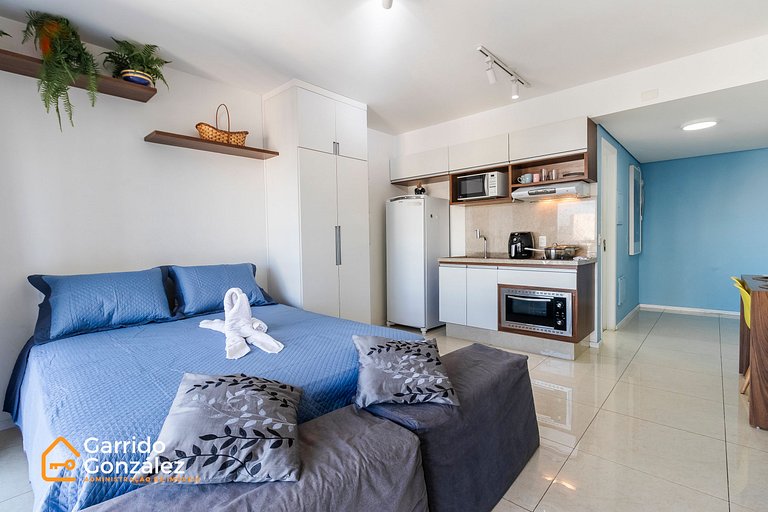 Studio IV Setin Downtown Bela Vista - C/Piscina