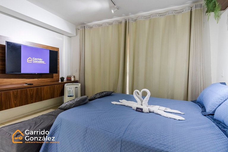 Studio IV Setin Downtown Bela Vista - C/Piscina