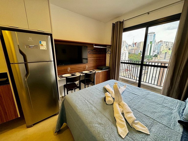 Studio Moderno I na Bela Vista | Próx. Paulista