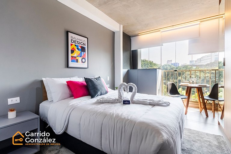 Studio Vitacon Jardins - 1 Min Av. Paulista/Piscina