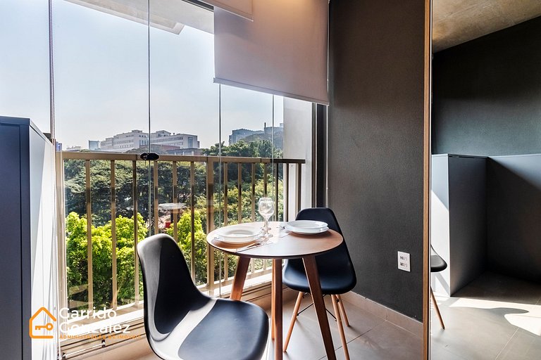 Studio Vitacon Jardins - 1 Min Av. Paulista/Piscina