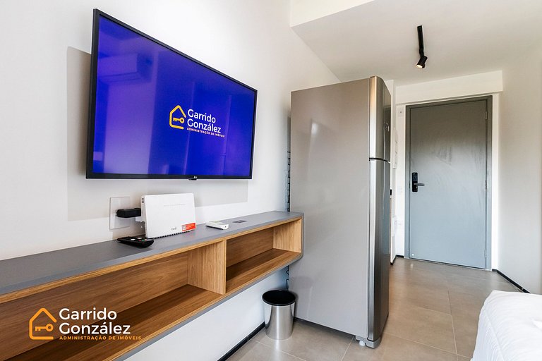 Studio com Piscina nos Jardins – 1 Min da Paulista