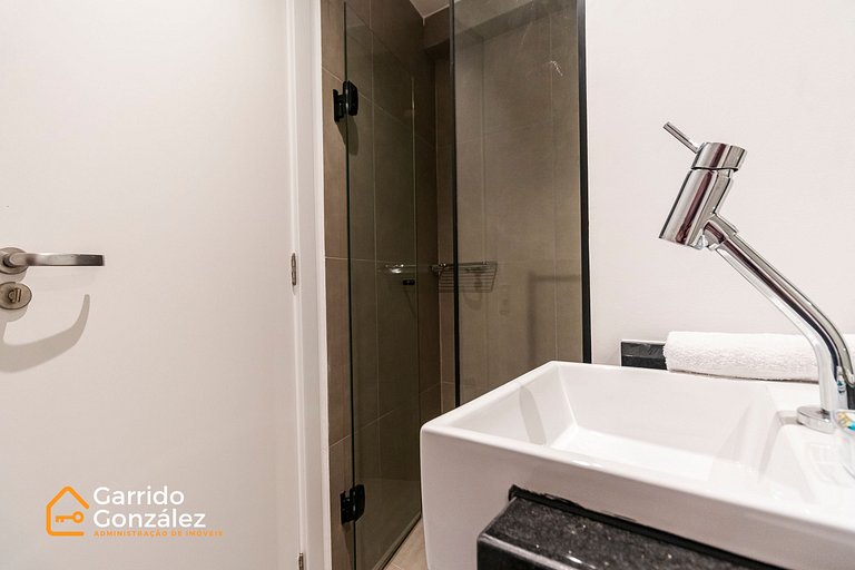 Studio com Piscina nos Jardins – 1 Min da Paulista