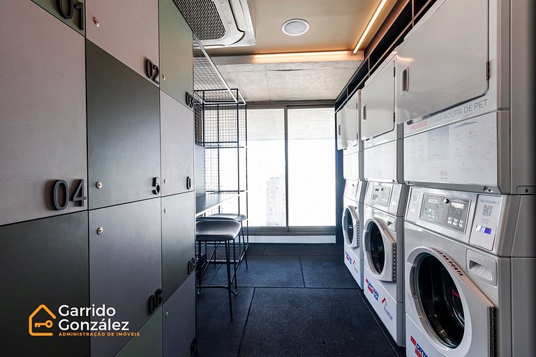 Studio com Piscina nos Jardins – 1 Min da Paulista